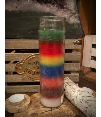 7 Colour 7-day Jar Candle