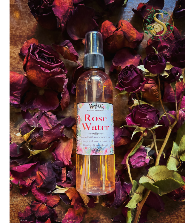 Witch of Walkerville Rose Water (pure) 4oz spray