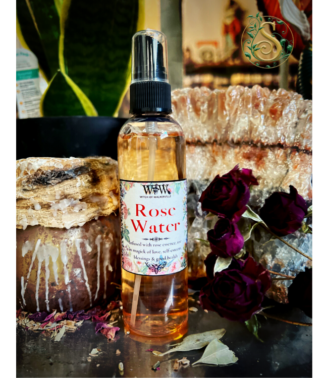 Witch of Walkerville Rose Water (pure) 4oz spray