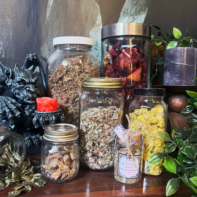 Herbs, Tinctures, Powders & Curios