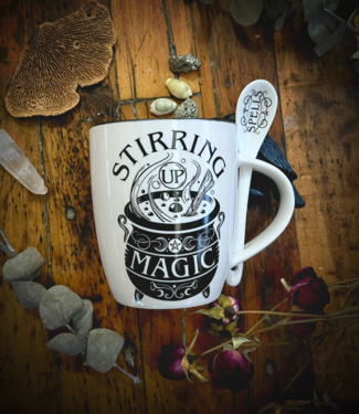 Stirring Up Magic Mug & Spoon Set