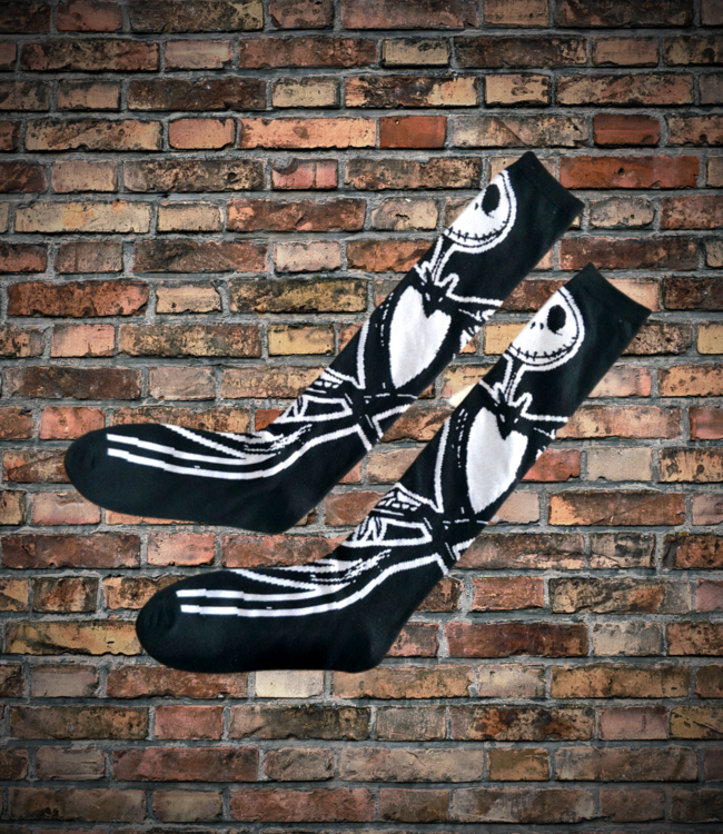 Witch of Walkerville Jack Skeleton Socks