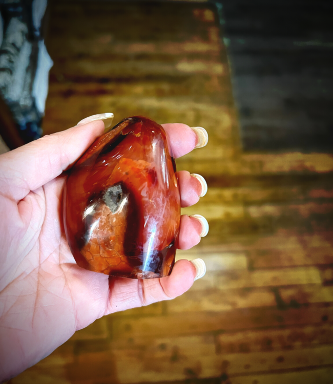 natural Carnelian Free Form - medium