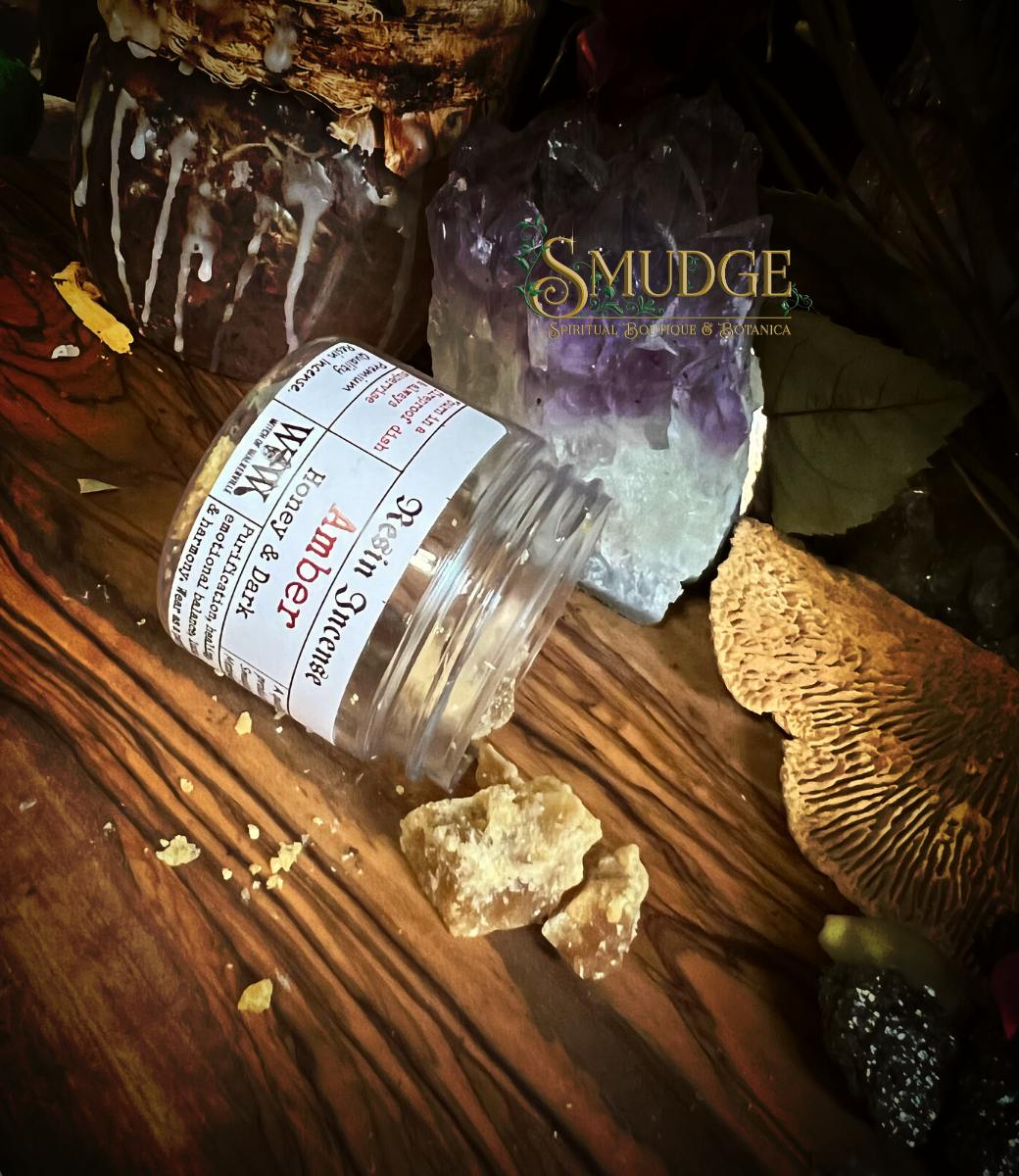 Honey Amber Resin Premium 7 g - Smudge Metaphysical