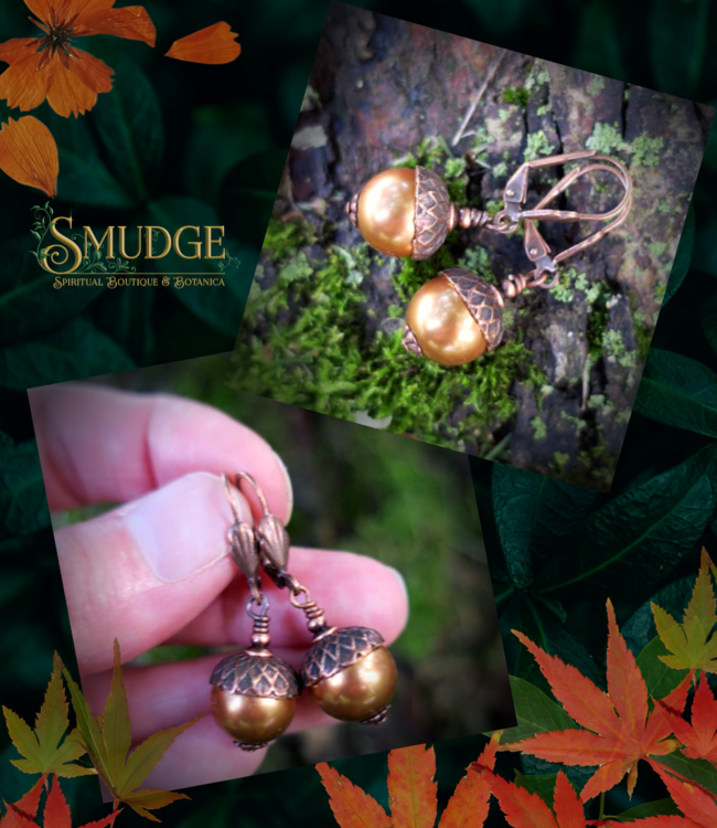 Autumn Moon Autumn Oak Earrings