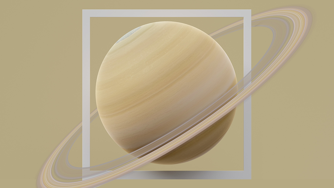 Planet Saturn - magical correspondent for Saturday