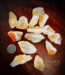 natural Citrine Points - various