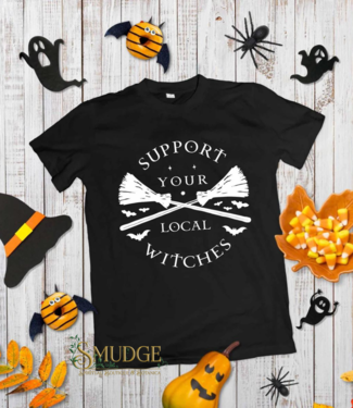 Bad Witch Support Your Local Witches t-shirt