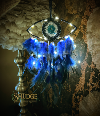 Evil Eye Dream Catcher - light up