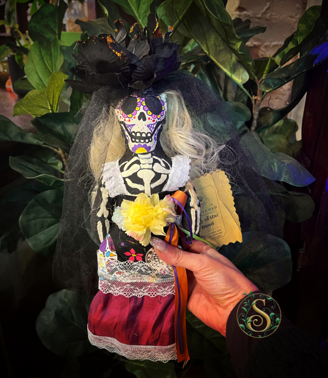 Day of the Dead Bewitched Voodoo Doll