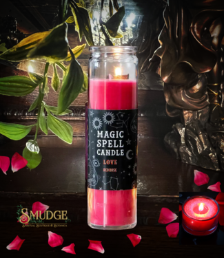 Magic Spell Candle (Love) Red Rose