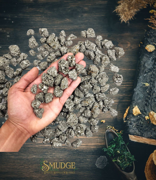 natural stone Pyrite rough small