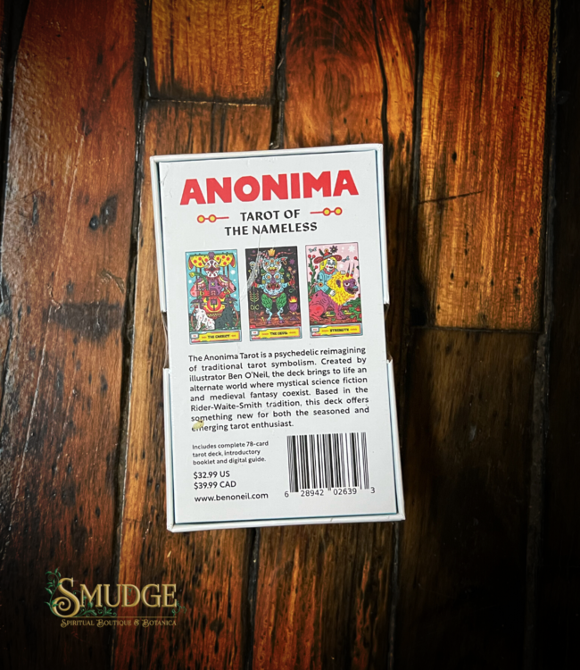 Ben O'Neil Anonima: Tarot of the Nameless