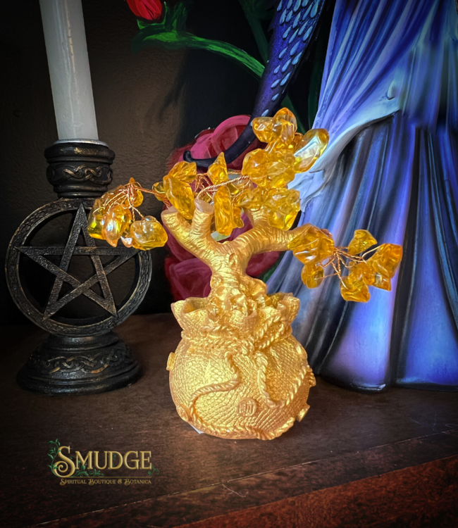 Lucky Citrine Prosperity tree