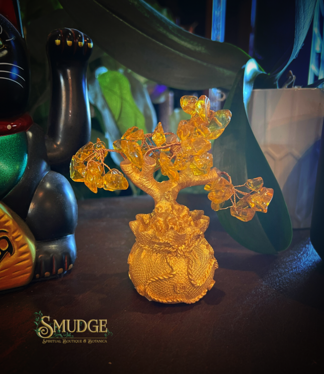 Lucky Citrine Prosperity tree