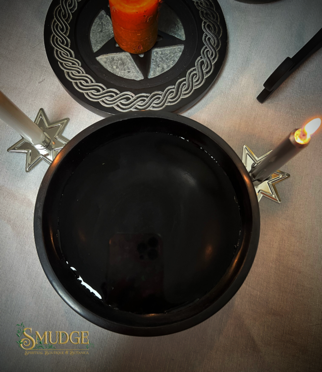 Scrying Bowl/Smudge Pot 6"