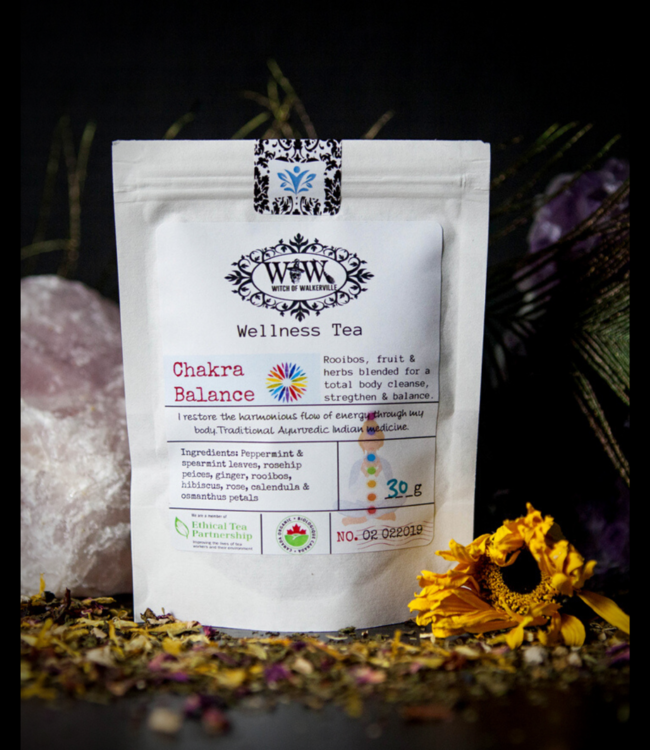 Witch of Walkerville Chakra Balance Wellness Tea