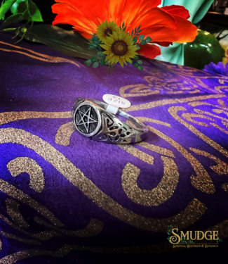 Pentagram Ring 925 silver