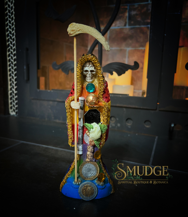 Santa Muerte Statue - Fixed & Dressed
