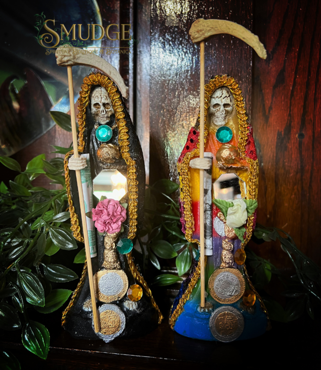 Santa Muerte Statue - Fixed & Dressed