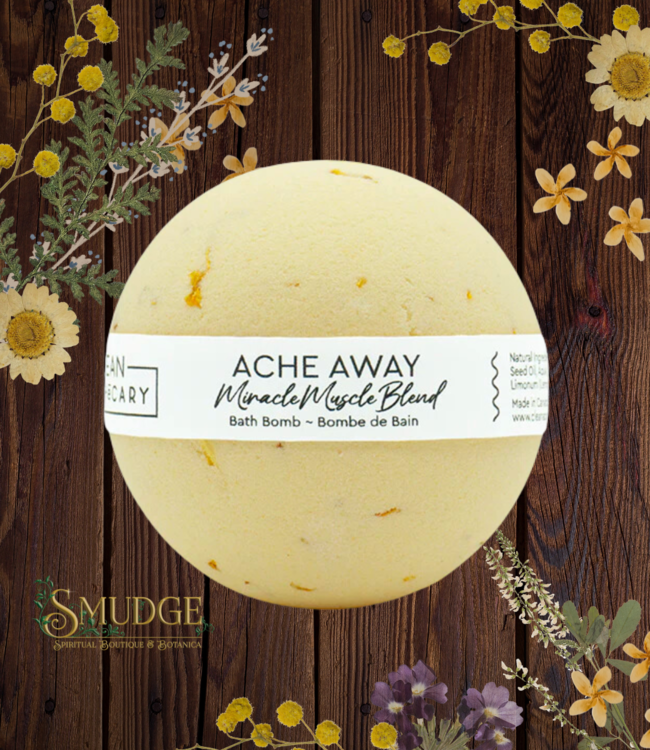 clean apothecary Ache Away Bath Bomb