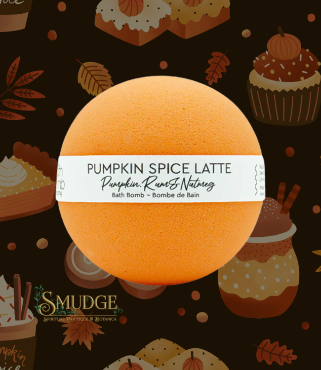 Pumpkin Spice Latte Bath Bomb