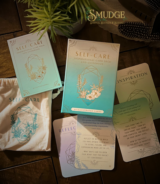 Self-Care: Inspirational Card Deck and Guidebook