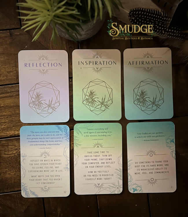 Self-Care: Inspirational Card Deck and Guidebook