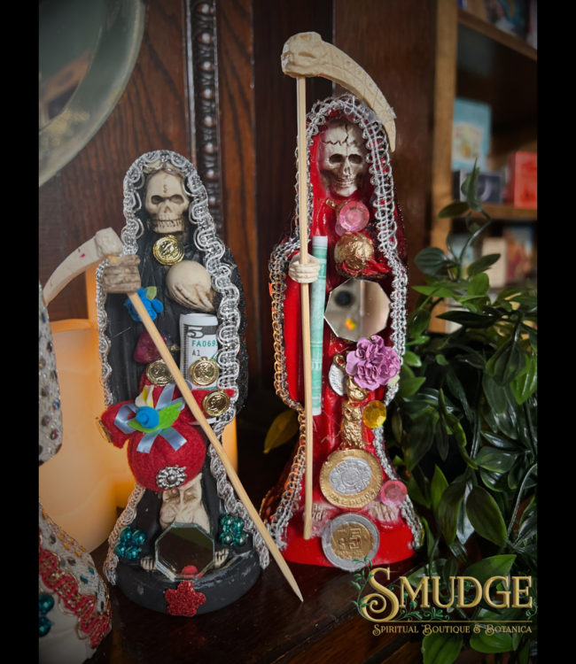 Santa Muerte Statue - Fixed & Dressed