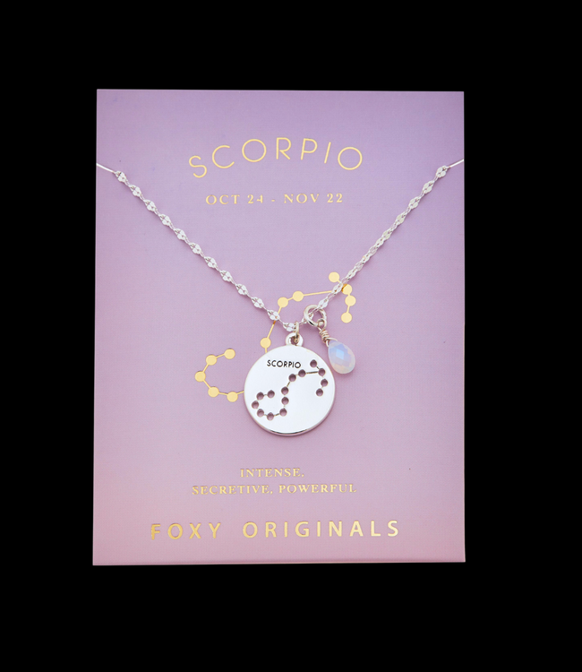 Foxy Scorpio Stargazer Necklace