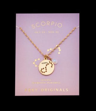 Foxy Scorpio Stargazer Necklace