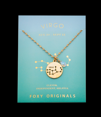 Foxy Virgo Stargazer Necklace