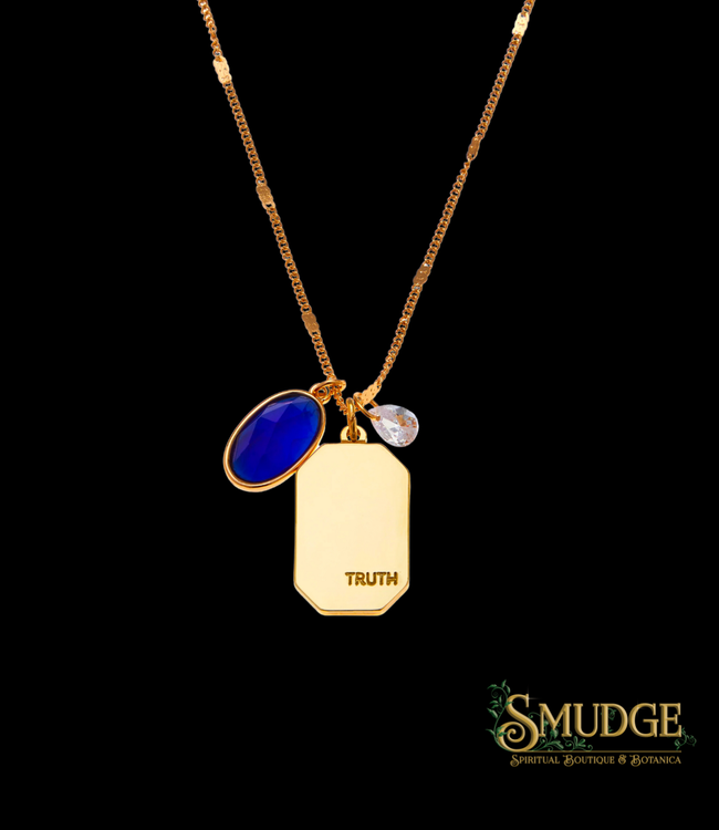 Foxy September Birthstone Necklace - Sapphire