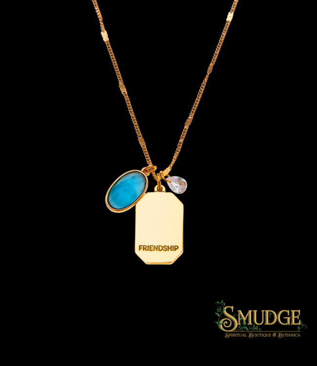 Foxy December Birthstone Necklace - Turquoise