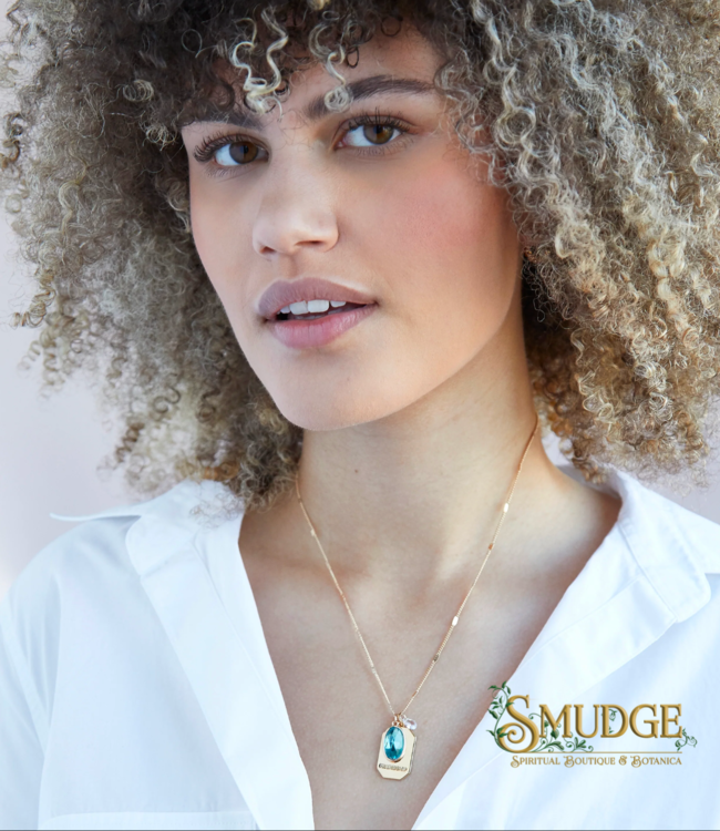 Foxy December Birthstone Necklace - Turquoise