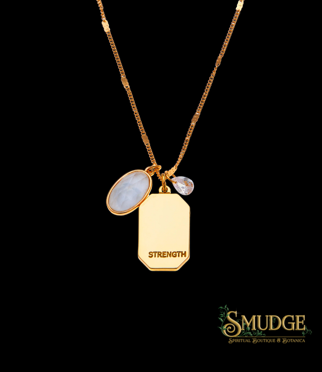 Foxy April Birthstone Necklace - Quartz