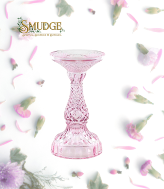 Amour Pink Pillar Holder