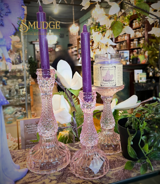 Amour Clear Pillar Holder