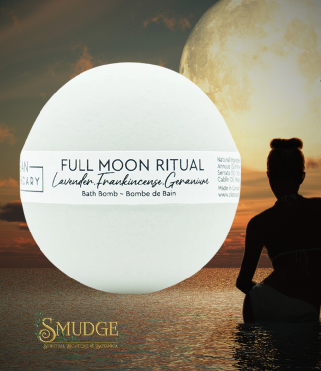 clean apothecary Full Moon Ritual Bath Bomb