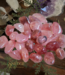natural Strawberry Quartz tumbled
