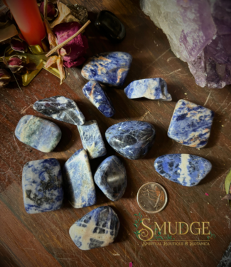 natural stone Sodalite Medium-Large tumbled
