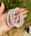 Aura Selenite Bracelet 6mm