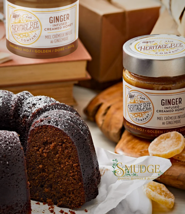 The Heritage Bee Ginger Creamed Honey