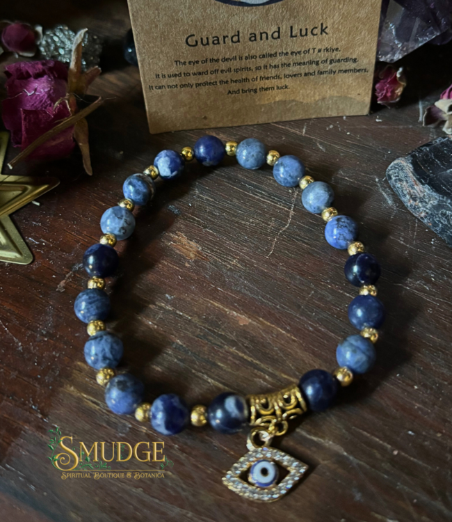 Auragem Evil Eye Sodalite Bracelet