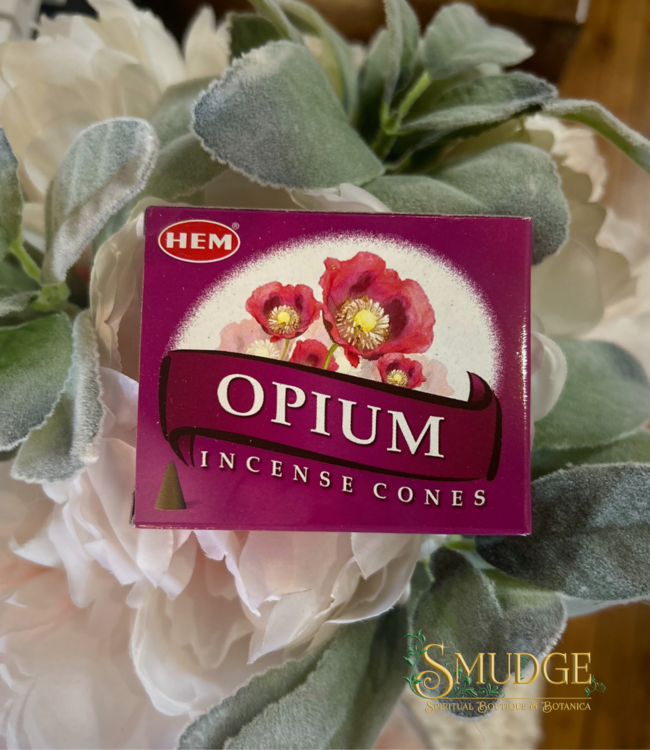 Opium Cone Incense HEM