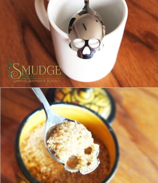 Witch of Walkerville Skull Tea Spoons