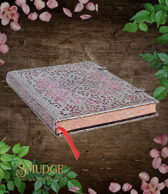 Paperblanks Silver Filigree Journal - Blush Pink