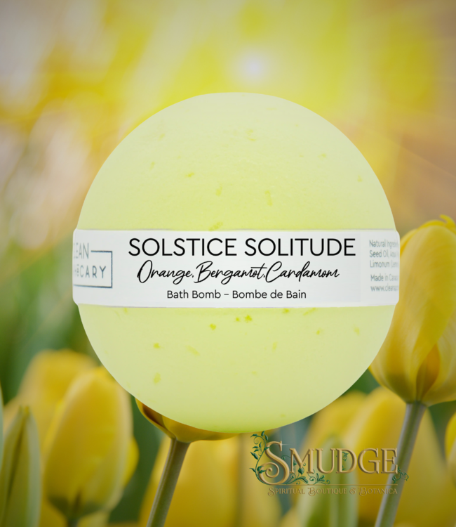 clean apothecary Solstice Solitude Bath Bomb