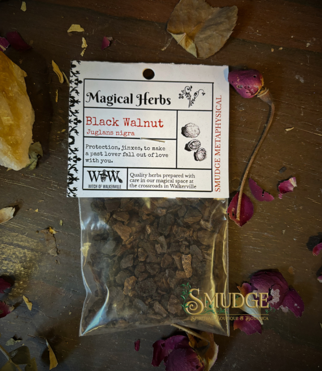 Witch of Walkerville Black Walnut Shells - Crushed
