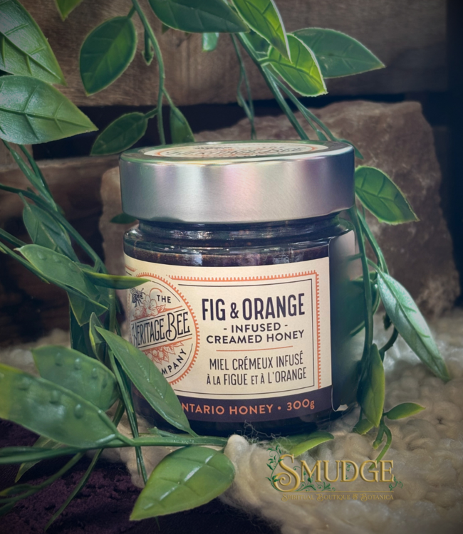 The Heritage Bee Fig and Orange Creamed Honey
